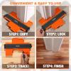 imageVARSK Contour Gauge Profile Tool with Light 510 Inch  Super Duplicator Shape and Outline Tool Gifts for Men Dad Him Cool Gadgets for Men DIY Handyman Home Improvement Measuring Woodworking Tools10 Inch