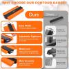 imageVARSK Contour Gauge Profile Tool with Light 510 Inch  Super Duplicator Shape and Outline Tool Gifts for Men Dad Him Cool Gadgets for Men DIY Handyman Home Improvement Measuring Woodworking Tools10 Inch