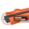 imageVARSK Contour Gauge Profile Tool with Light 510 Inch  Super Duplicator Shape and Outline Tool Gifts for Men Dad Him Cool Gadgets for Men DIY Handyman Home Improvement Measuring Woodworking Tools510 Inch with light