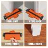 imageVARSK Contour Gauge Profile Tool with Light 510 Inch  Super Duplicator Shape and Outline Tool Gifts for Men Dad Him Cool Gadgets for Men DIY Handyman Home Improvement Measuring Woodworking Tools510 Inch with light
